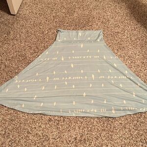 Lularoe Azure bird skirt, size XS